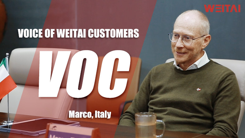 Voice of WEITAI Customers-Marco, Italy