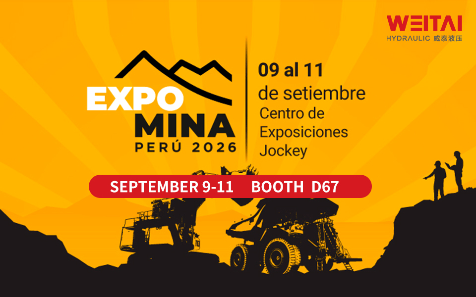 WEITAI Group to Showcase Complete Mining Machinery Hydraulic Solutions at EXPOMINA Peru 2026